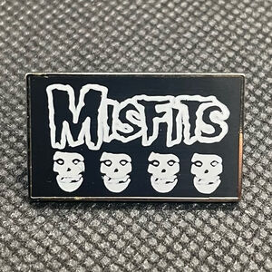 The Misfits Horror Punk Rock Band Metal Enamel Pin